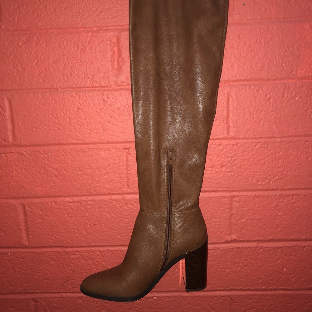 Brown Ninewest boots!